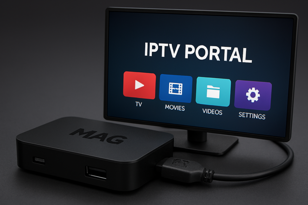 Setting up IPTV on MAG Box via portal using IPTV subscription credentials